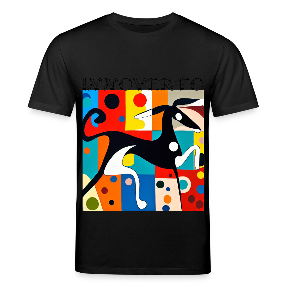 Lévrier graphique - Unisexe - noir