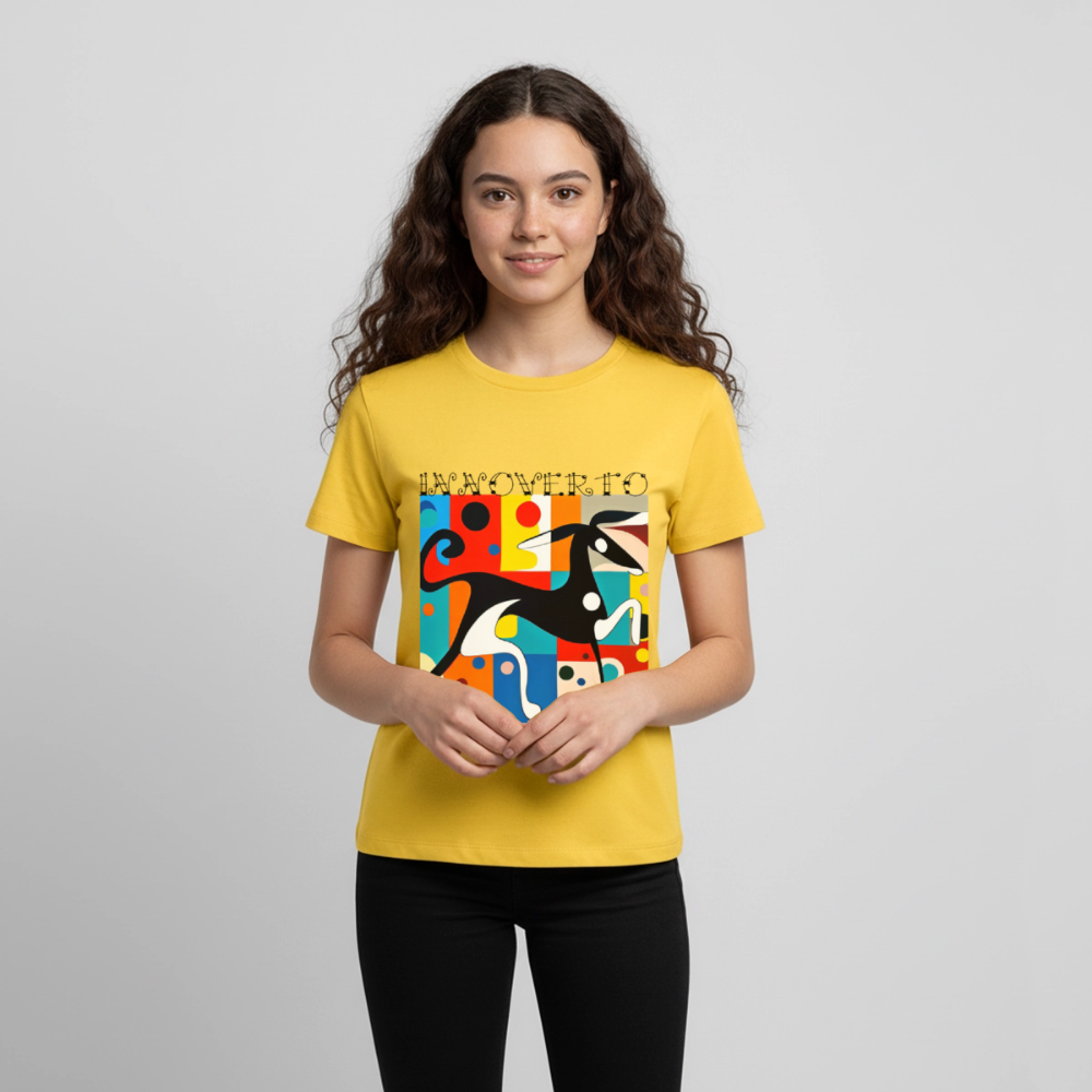 T-shirt Premium Ado - jaune