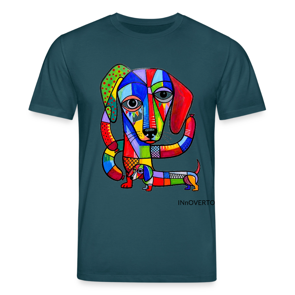 Teckel - Toto - Unisexe - bleu pétrole foncé