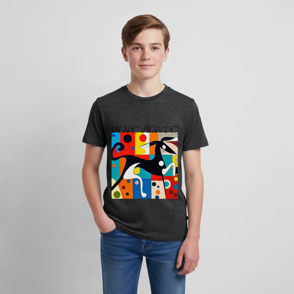 T-shirt Premium Ado - anthracite chiné