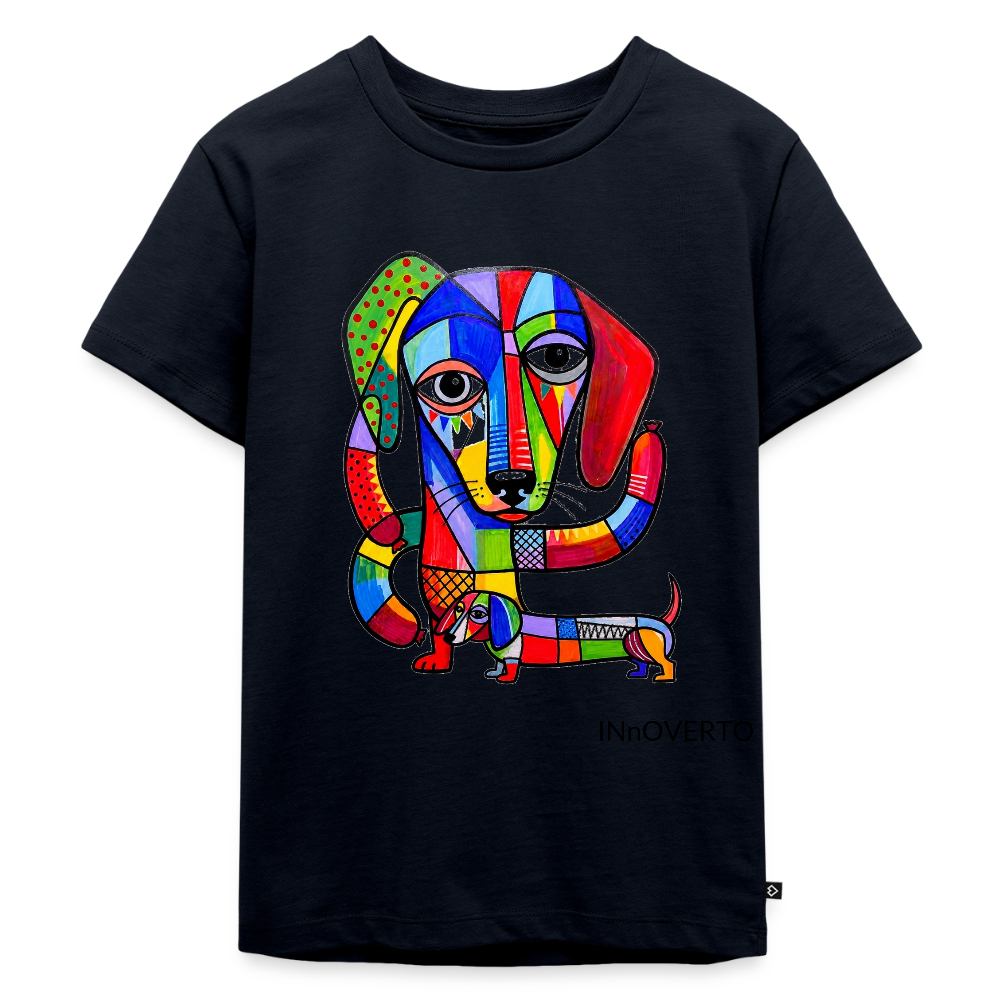 Teckel - Toto - Enfant - bleu marine