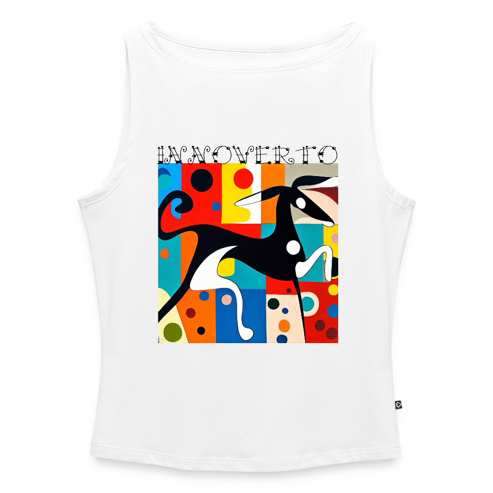 Débardeur à col bateau Femme - blanc
