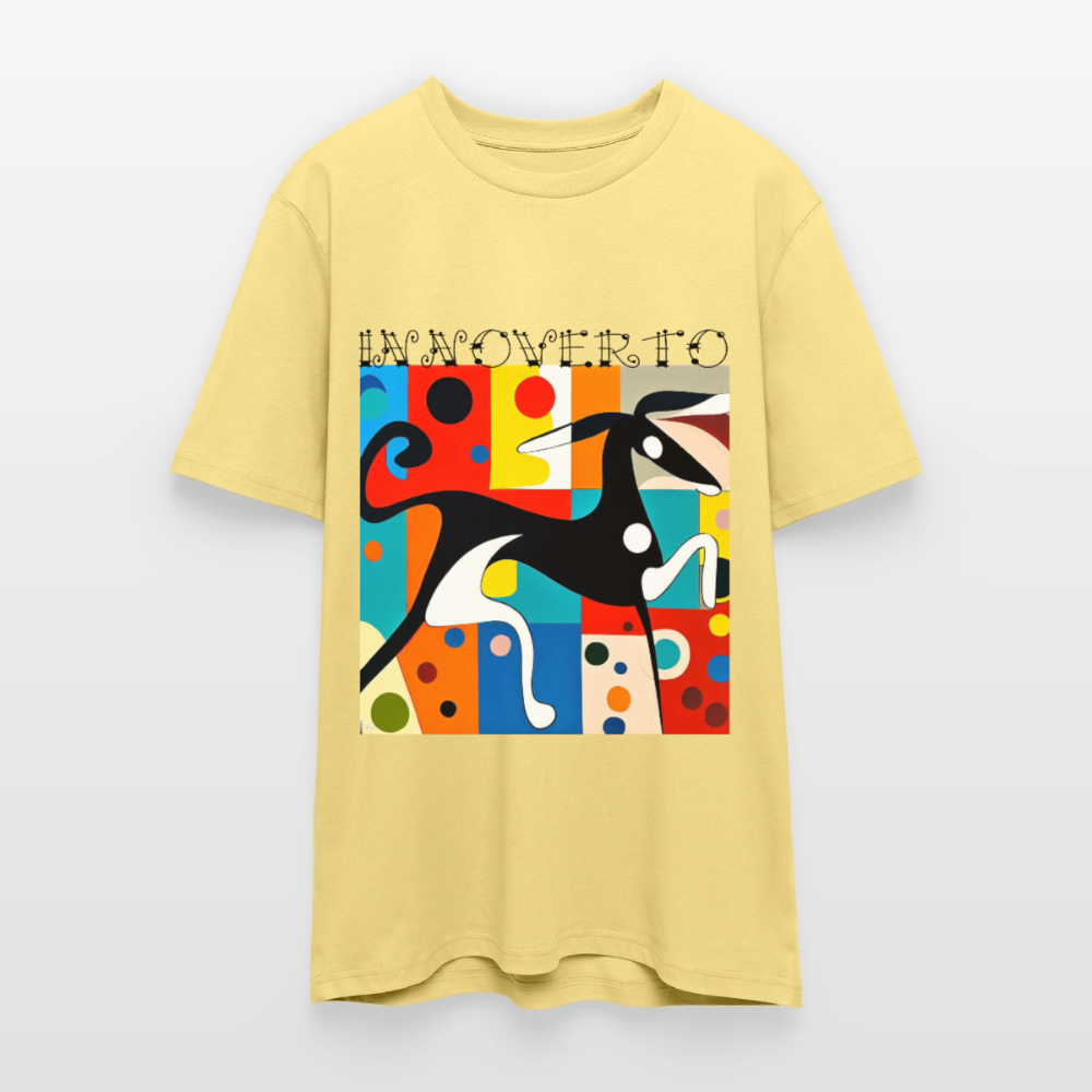 Lévrier graphique - Unisexe - jaune viva 