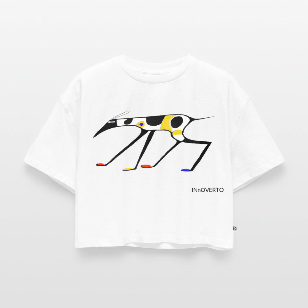 Lévrier - Toto - Crop top - blanc