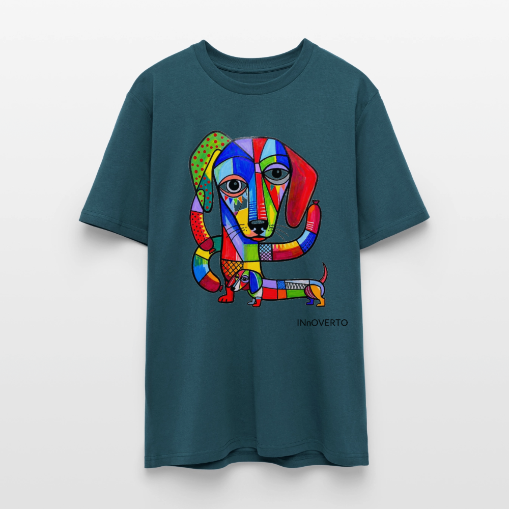 Teckel - Toto - Unisexe - bleu pétrole foncé
