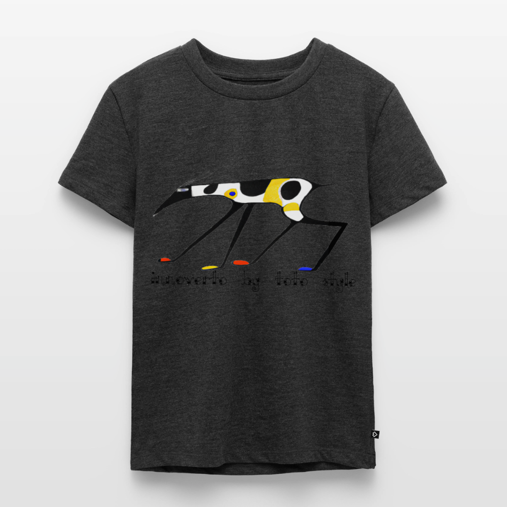 T-shirt Premium Enfant - anthracite chiné