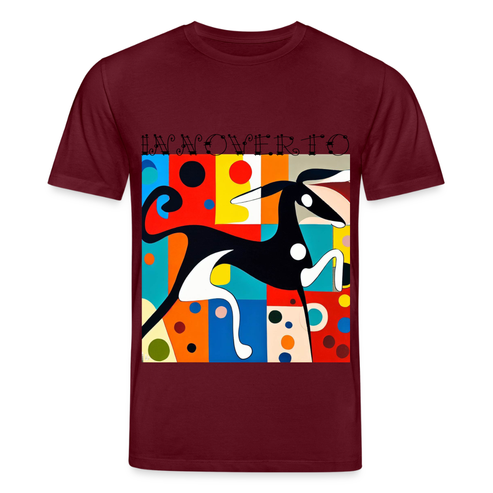 Lévrier graphique - Unisexe - bordeaux
