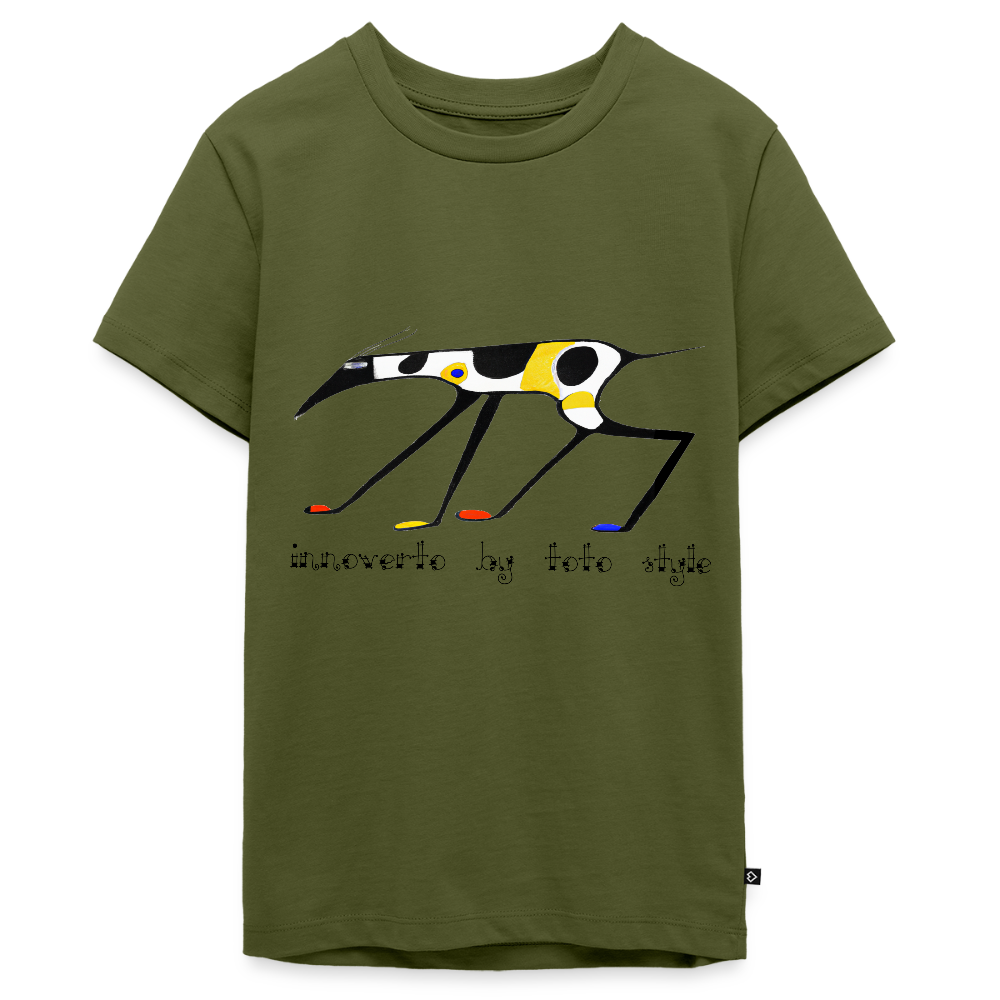 T-shirt Premium Ado - kaki