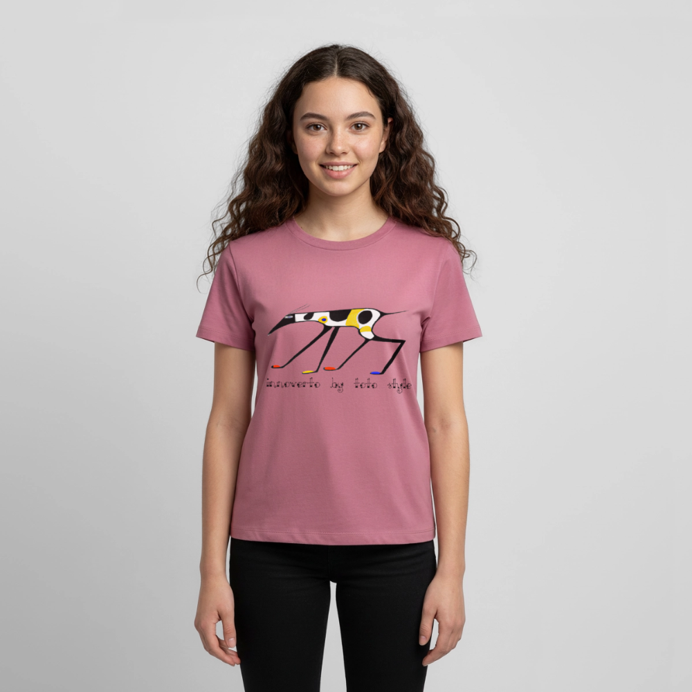 T-shirt Premium Ado - mauve