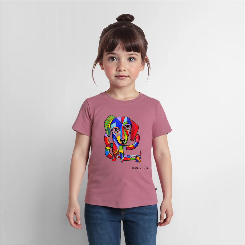 Teckel - Toto - Enfant - mauve