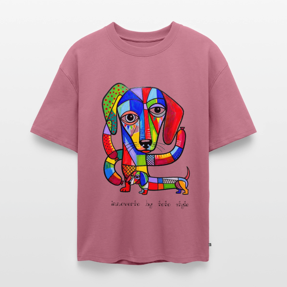 Teckel by Toto - oversize Unisexe - mauve