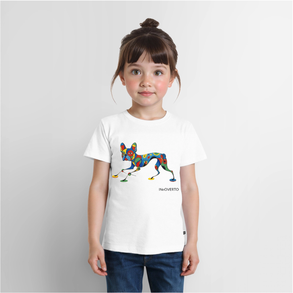 Bouledogue - Toto - Enfant - blanc
