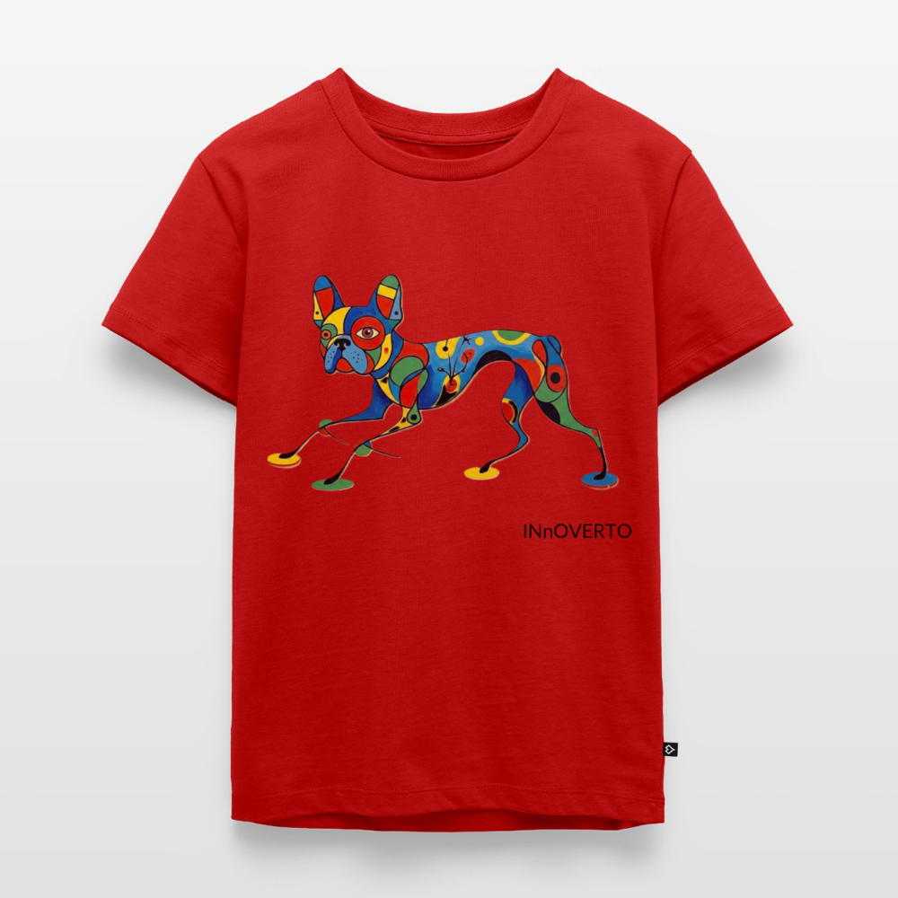 Bouledogue - Toto - Enfant - rouge