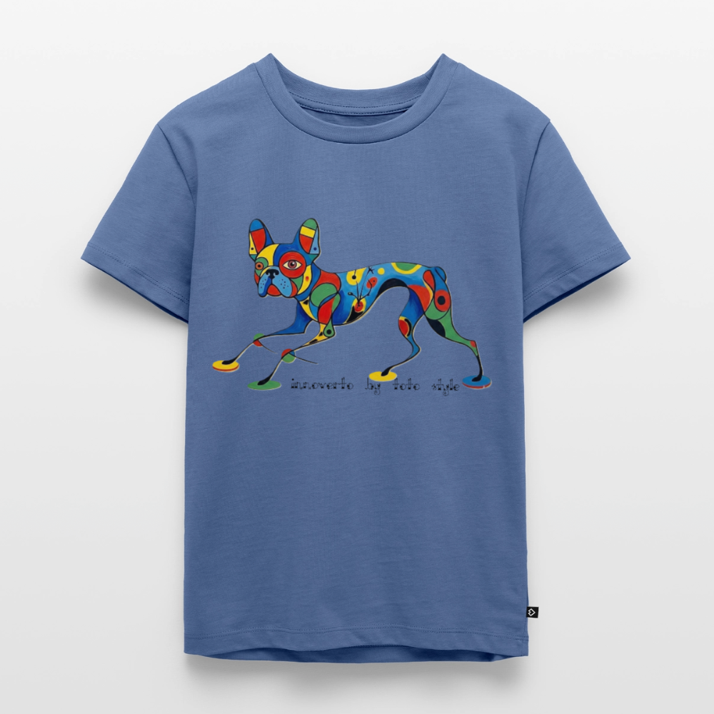 Bulldog by Toto - Enfant - bleu pigeon