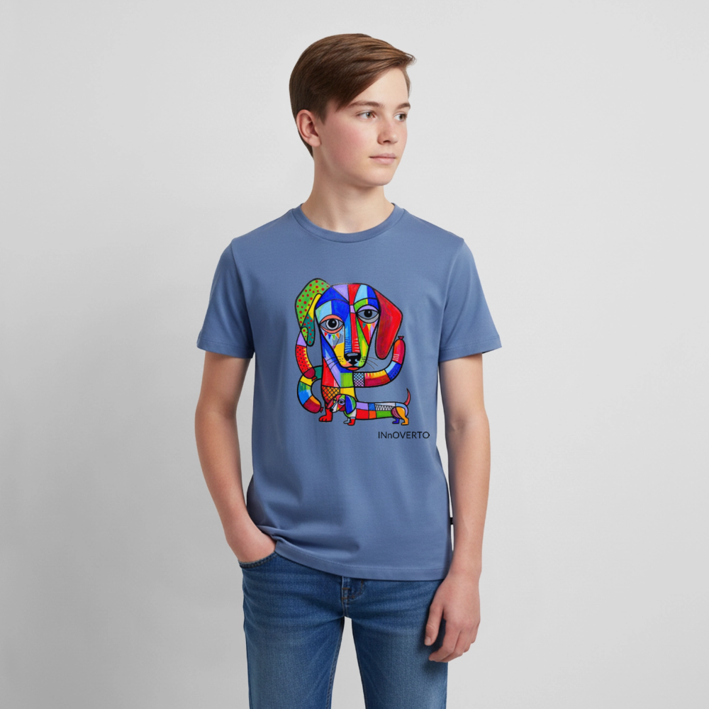 Teckel - Toto - Ado - bleu pigeon