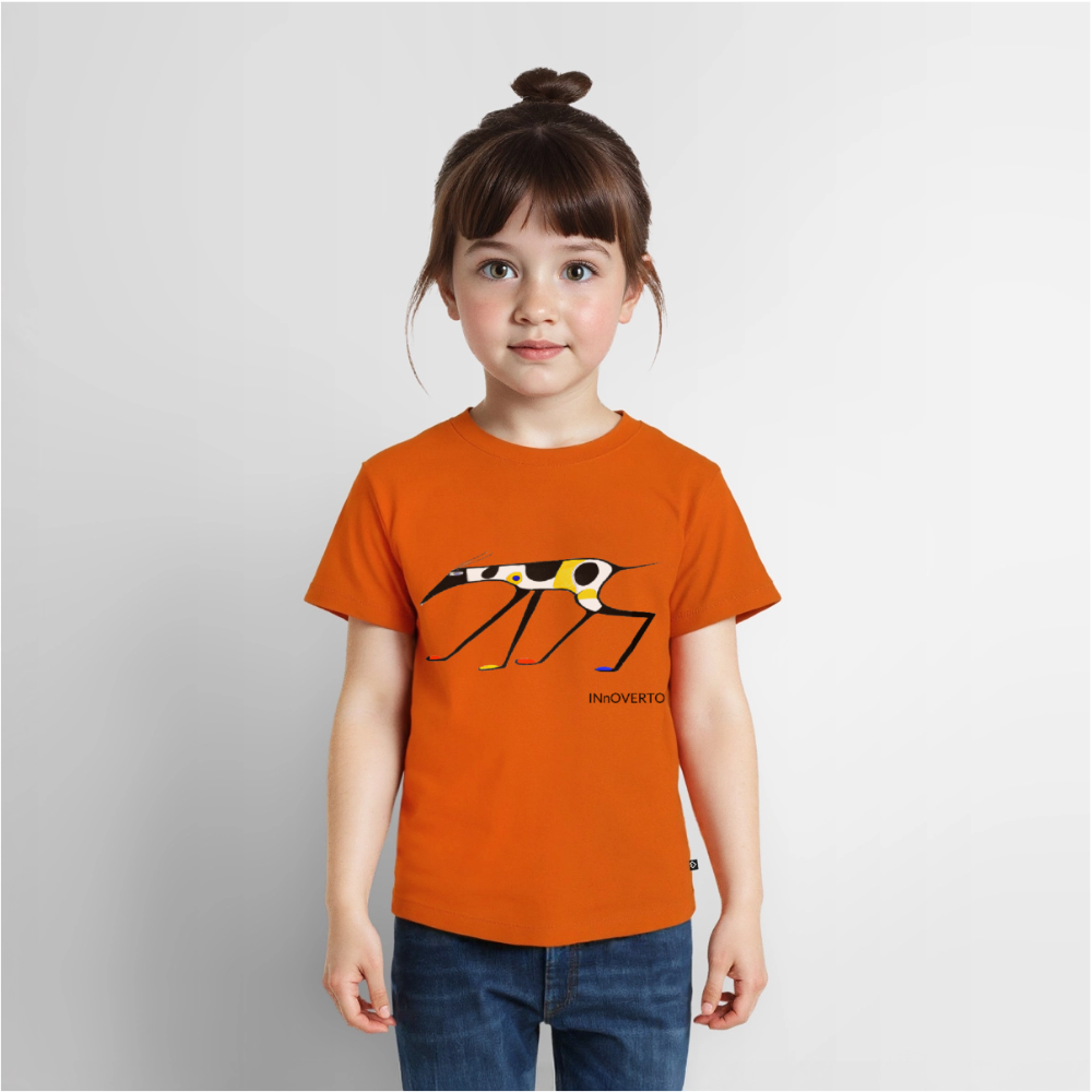 Lévrier - Toto - Enfant - orange 