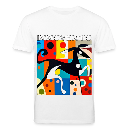 Lévrier graphique - Unisexe - blanc