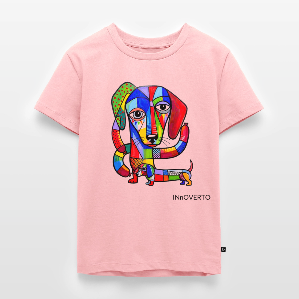 Teckel - Toto - Enfant - rose
