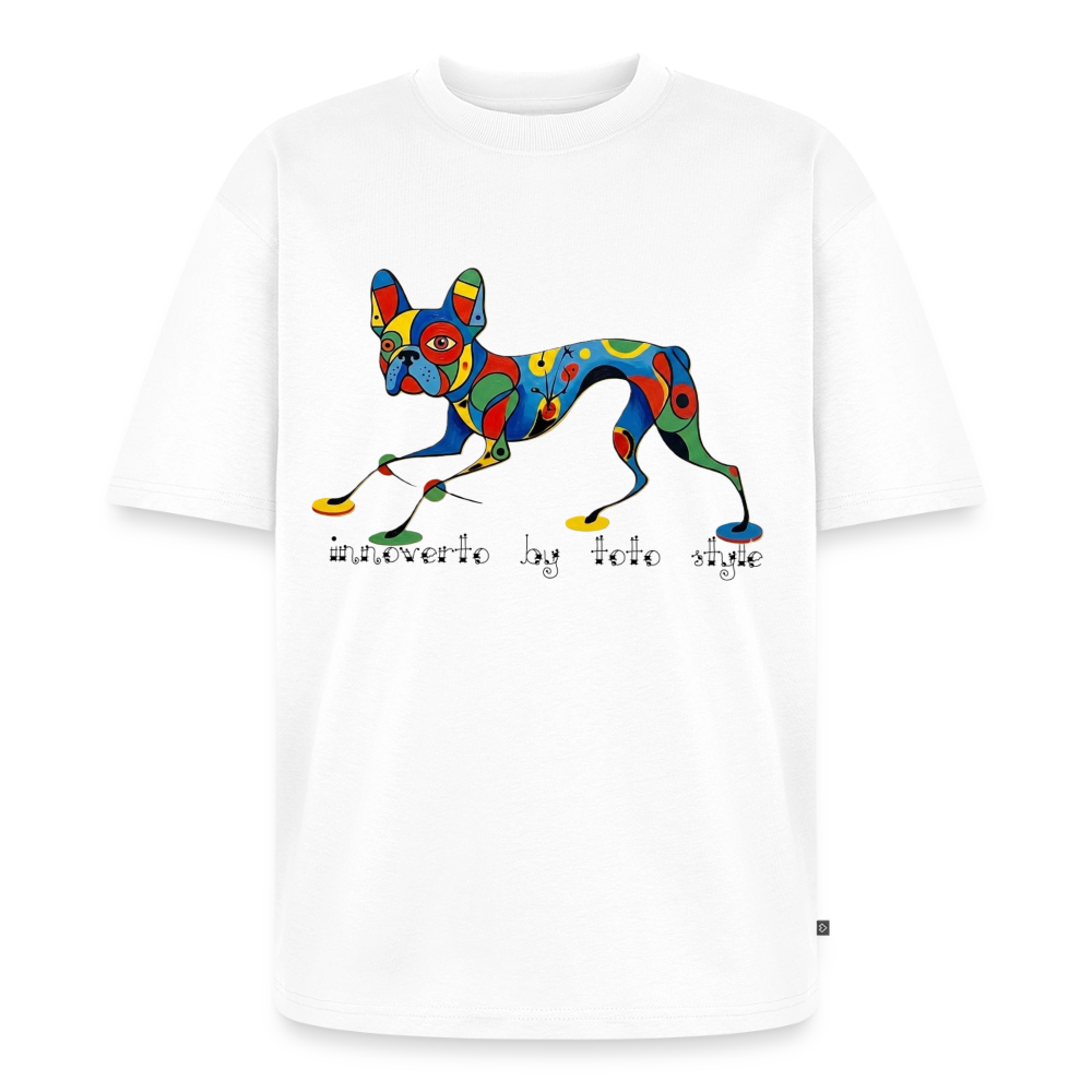 Bulldog by Toto - oversize Unisexe - blanc