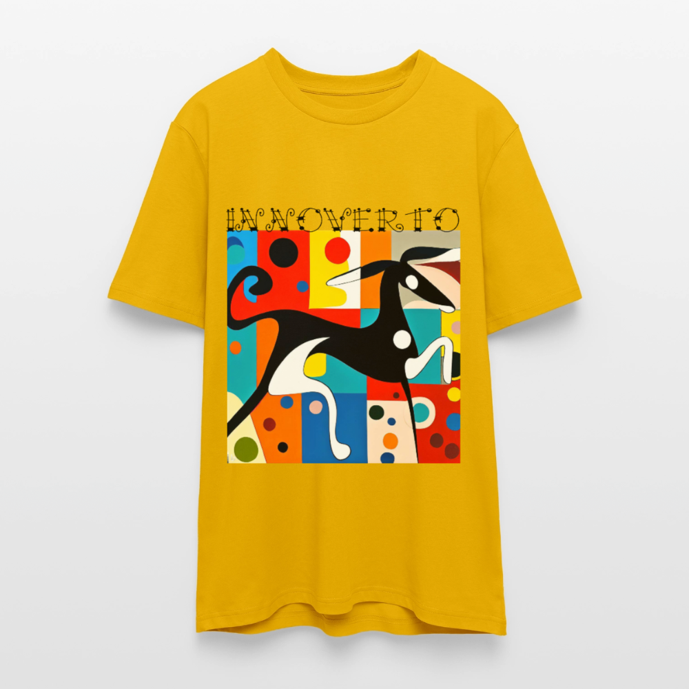 Lévrier graphique - Unisexe - jaune spectre