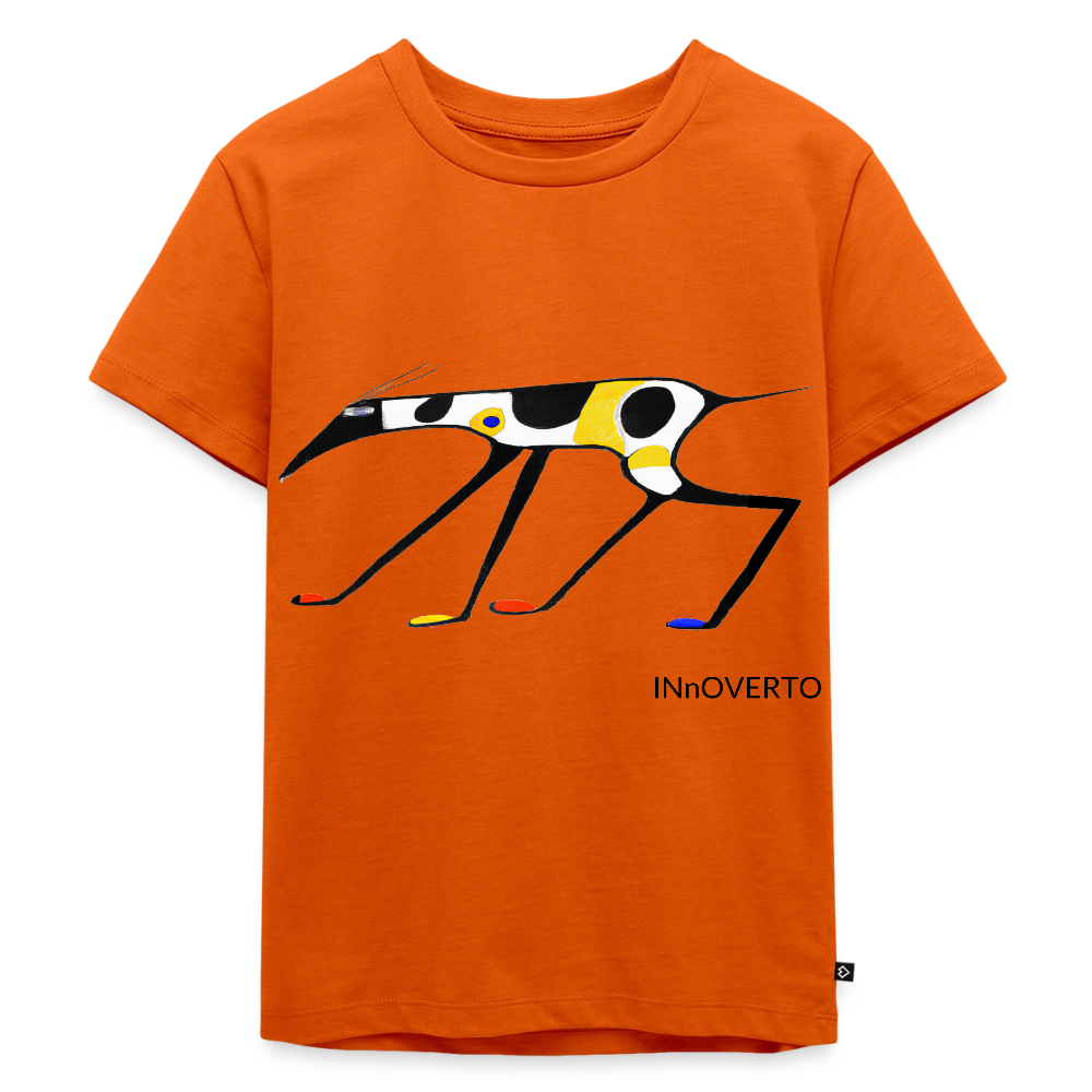 Lévrier - Toto - Enfant - orange 