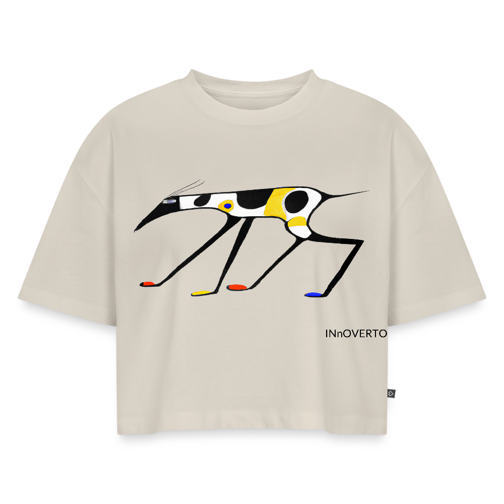 Lévrier - Toto - Crop top - beige