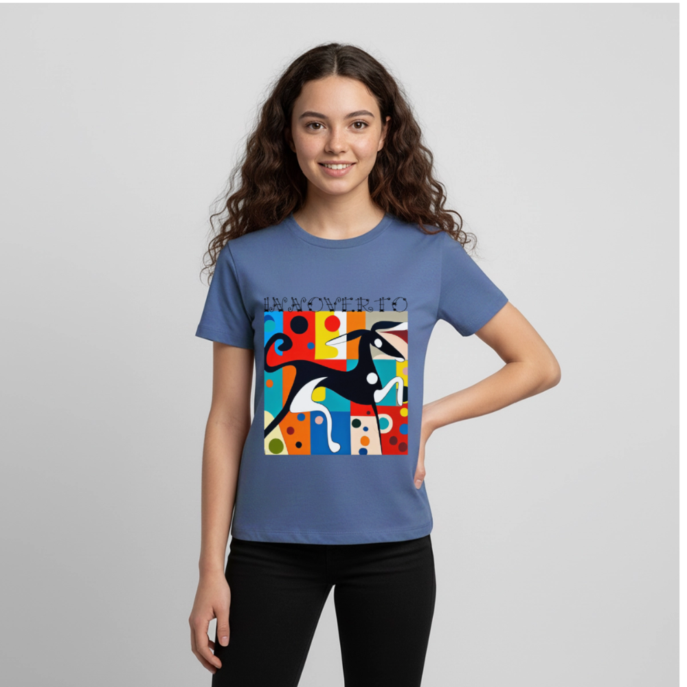 T-shirt Premium Ado - bleu pigeon