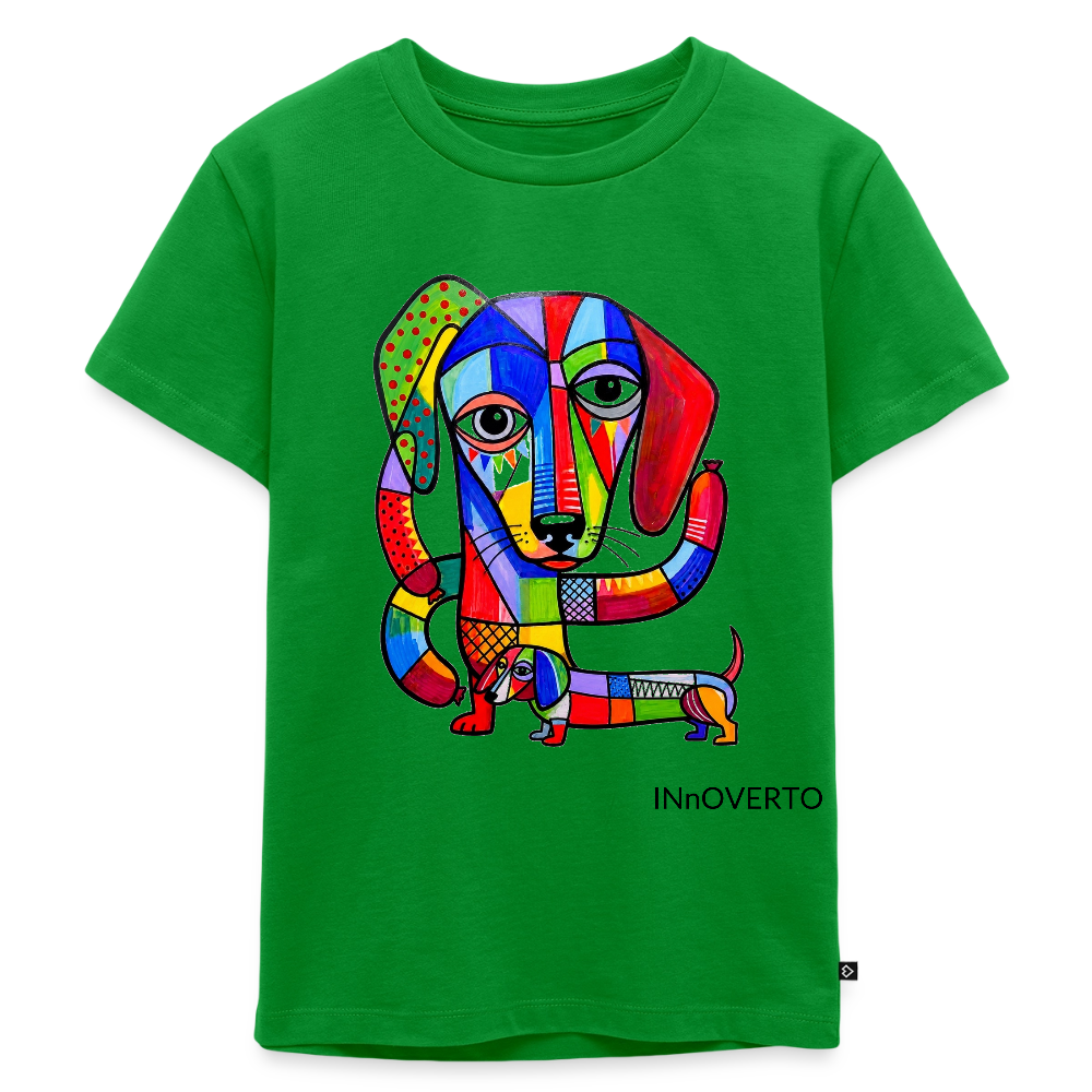 Teckel - Toto - Enfant - vert