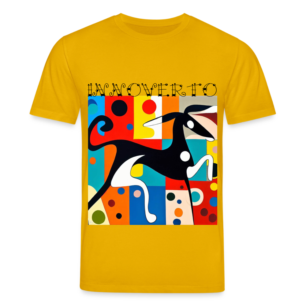 Lévrier graphique - Unisexe - jaune spectre