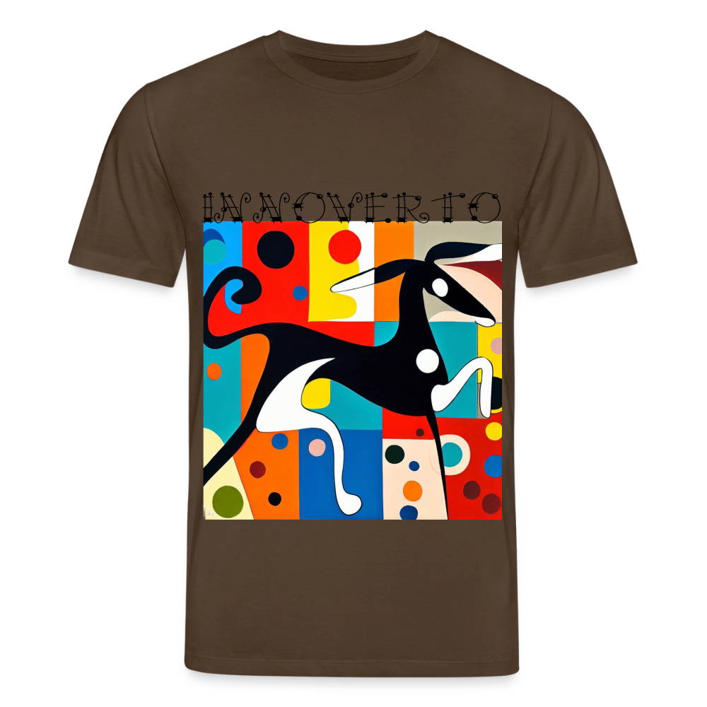 Lévrier graphique - Unisexe - marron foncé