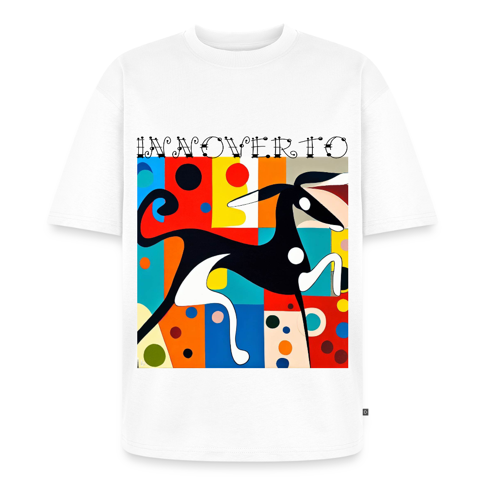 T-shirt Premium bio oversize Unisexe - blanc