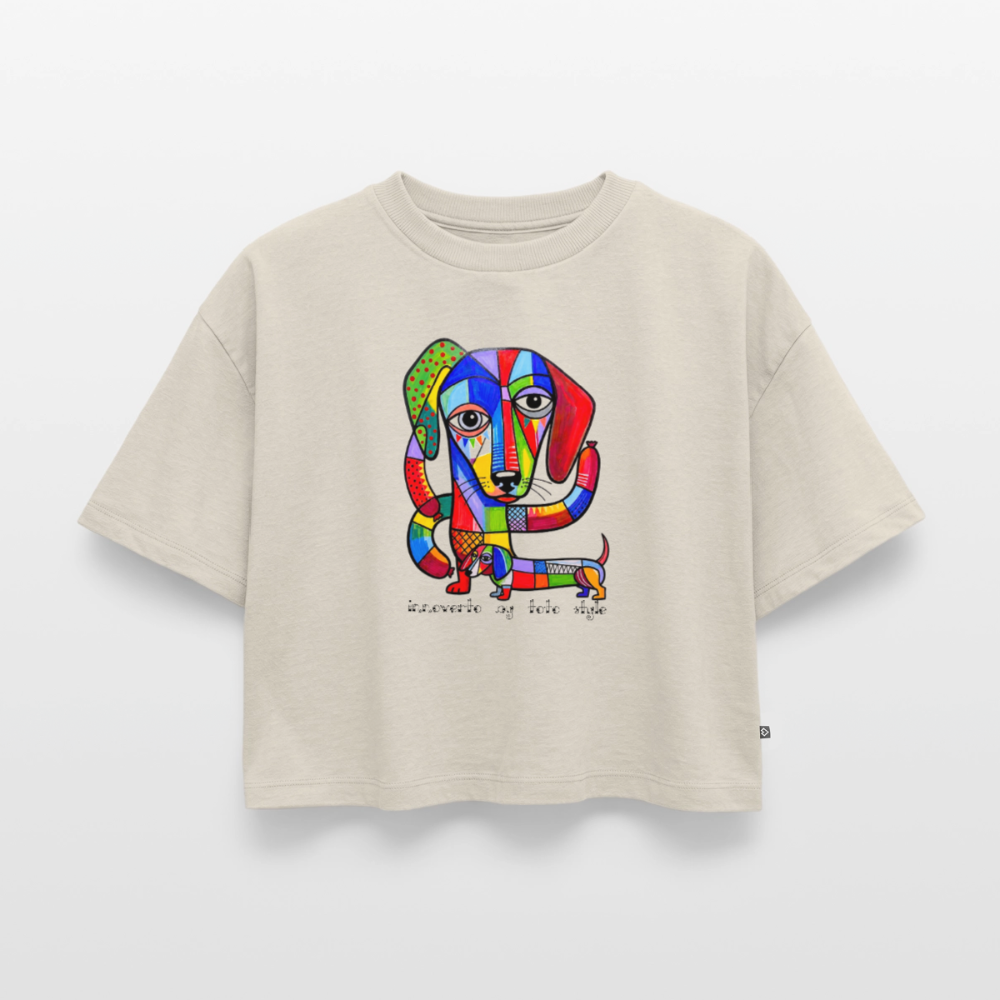 Teckel by Teckel - Crop top Oversize - beige