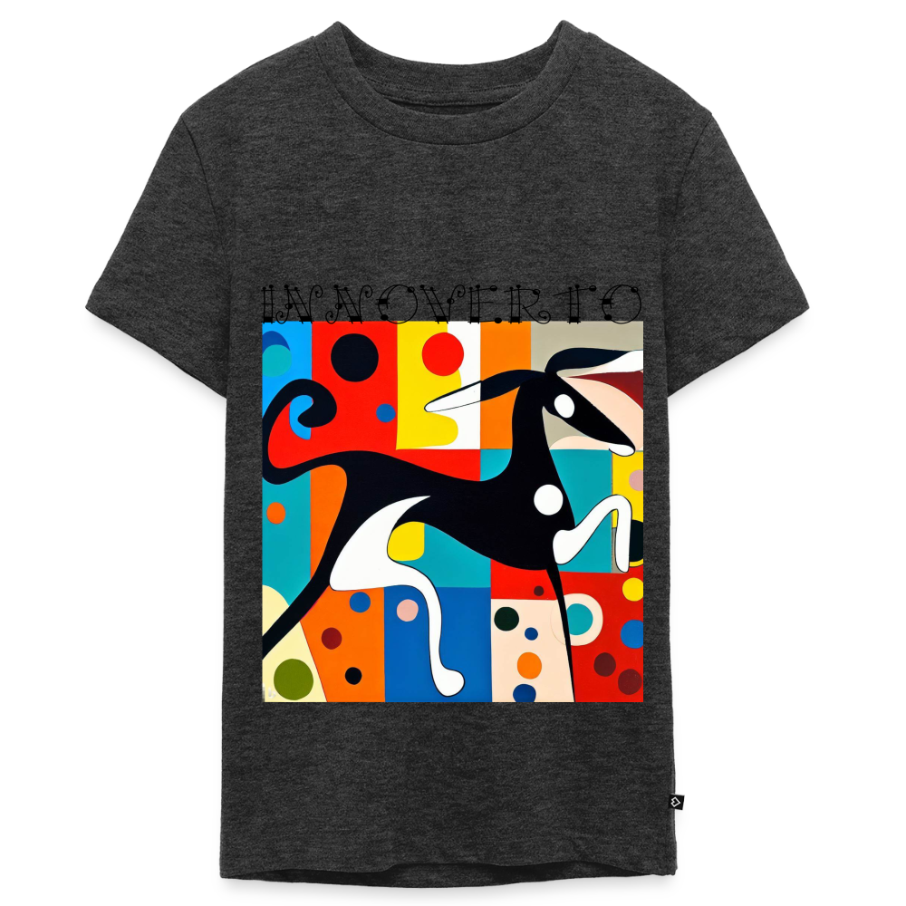 T-shirt Premium Ado - anthracite chiné