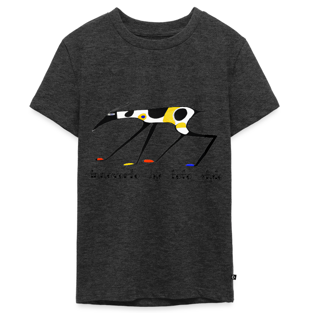 T-shirt Premium Ado - anthracite chiné