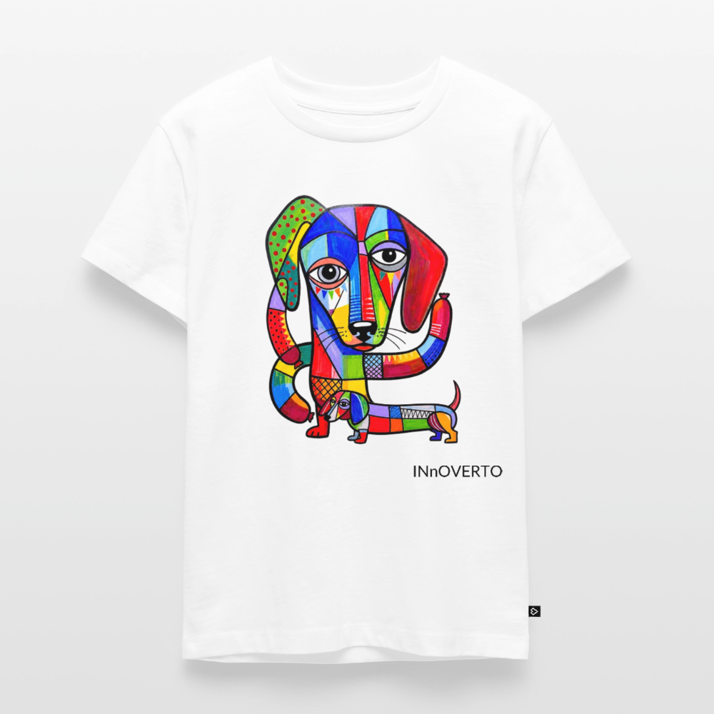 Teckel - Toto - Enfant - blanc