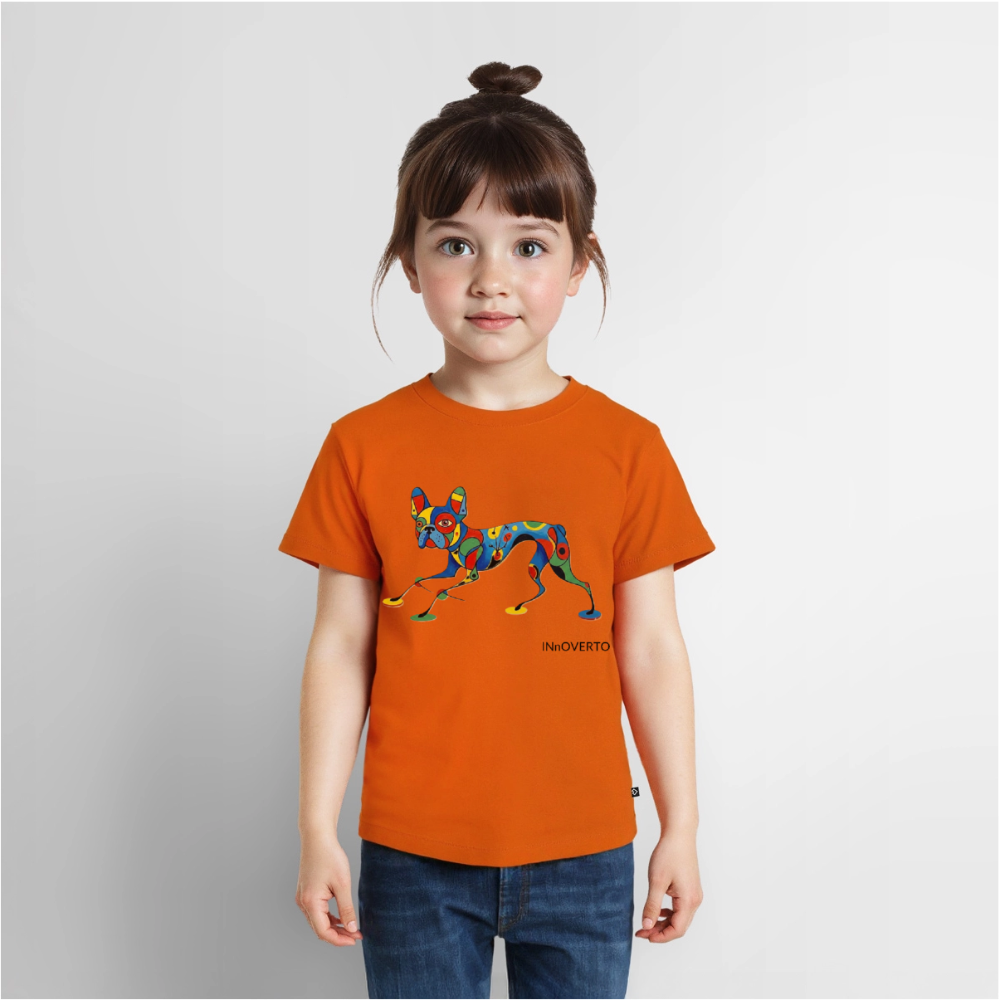 Bouledogue - Toto - Enfant - orange 