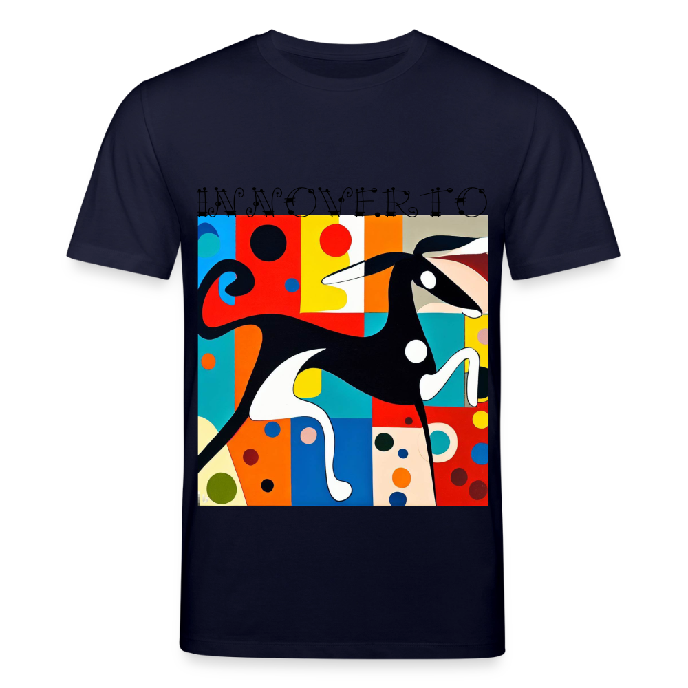 Lévrier graphique - Unisexe - marine