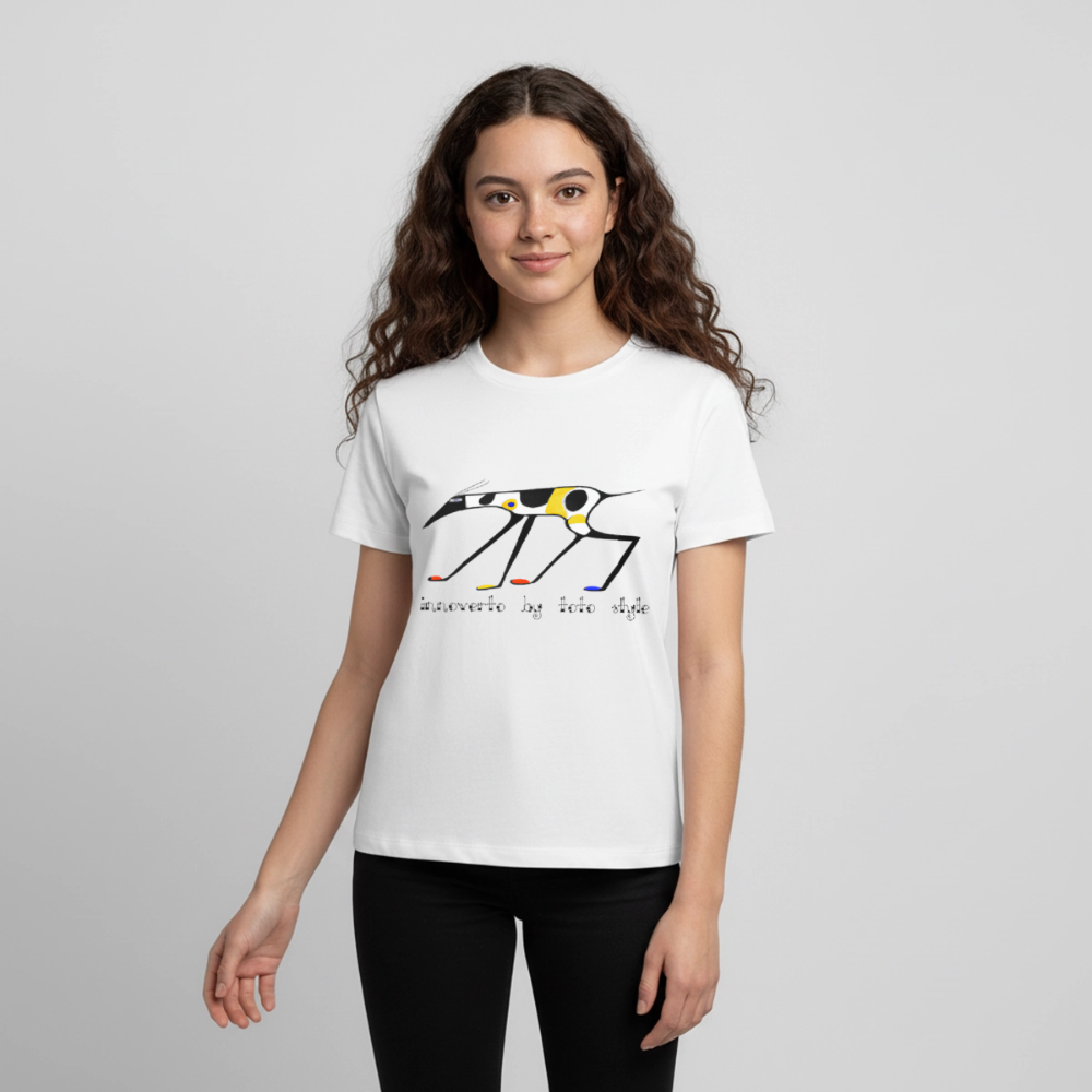 T-shirt Premium Ado - blanc