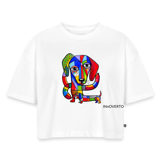Teckel - Toto - Crop top - blanc