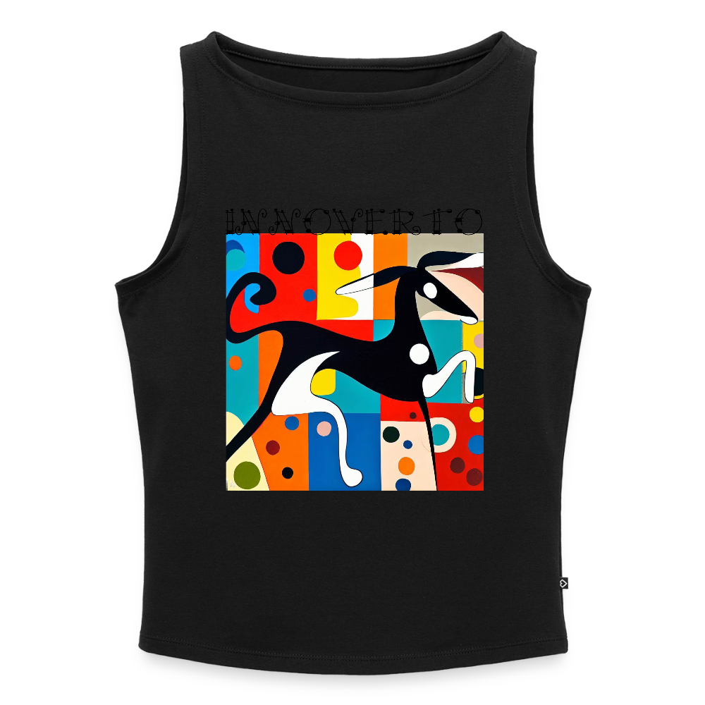 Débardeur à col bateau Femme - noir