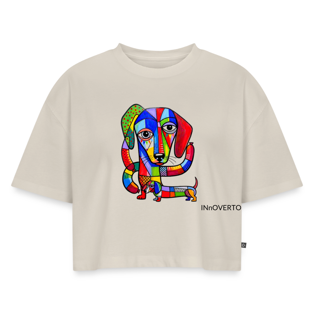 Teckel - Toto - Crop top - beige