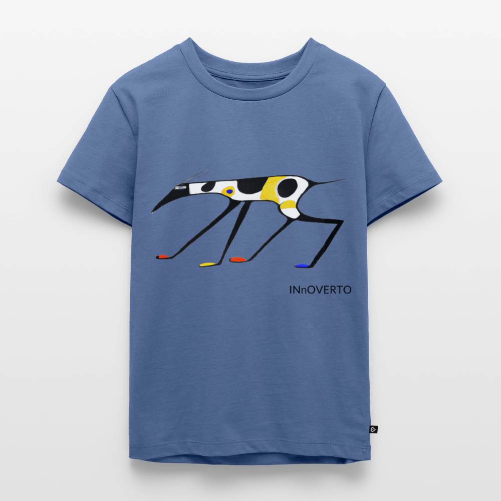 Lévrier - Toto - Enfant - bleu pigeon