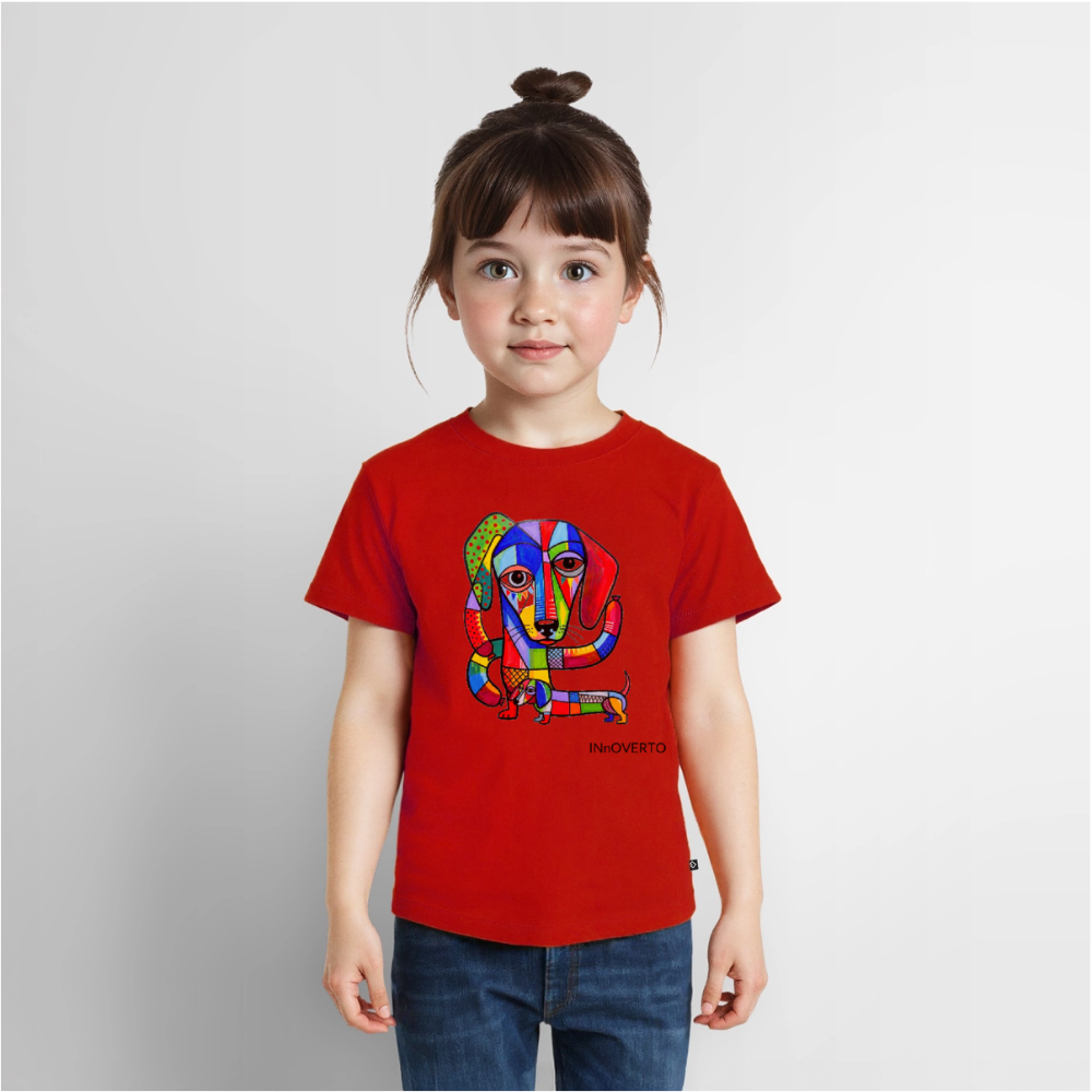 Teckel - Toto - Enfant - rouge