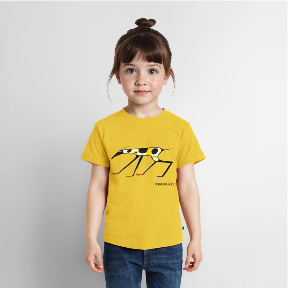 Lévrier - Toto - Enfant - jaune soleil