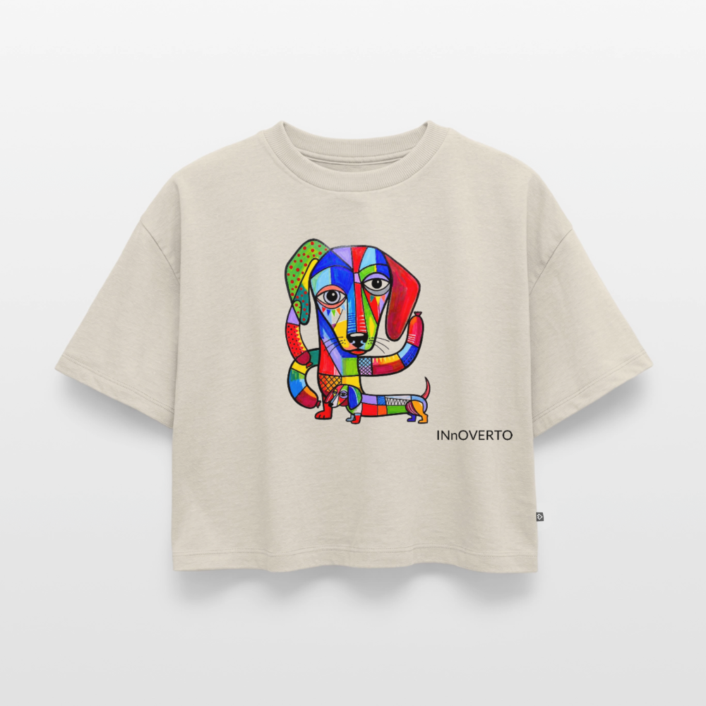 Teckel - Toto - Crop top - beige