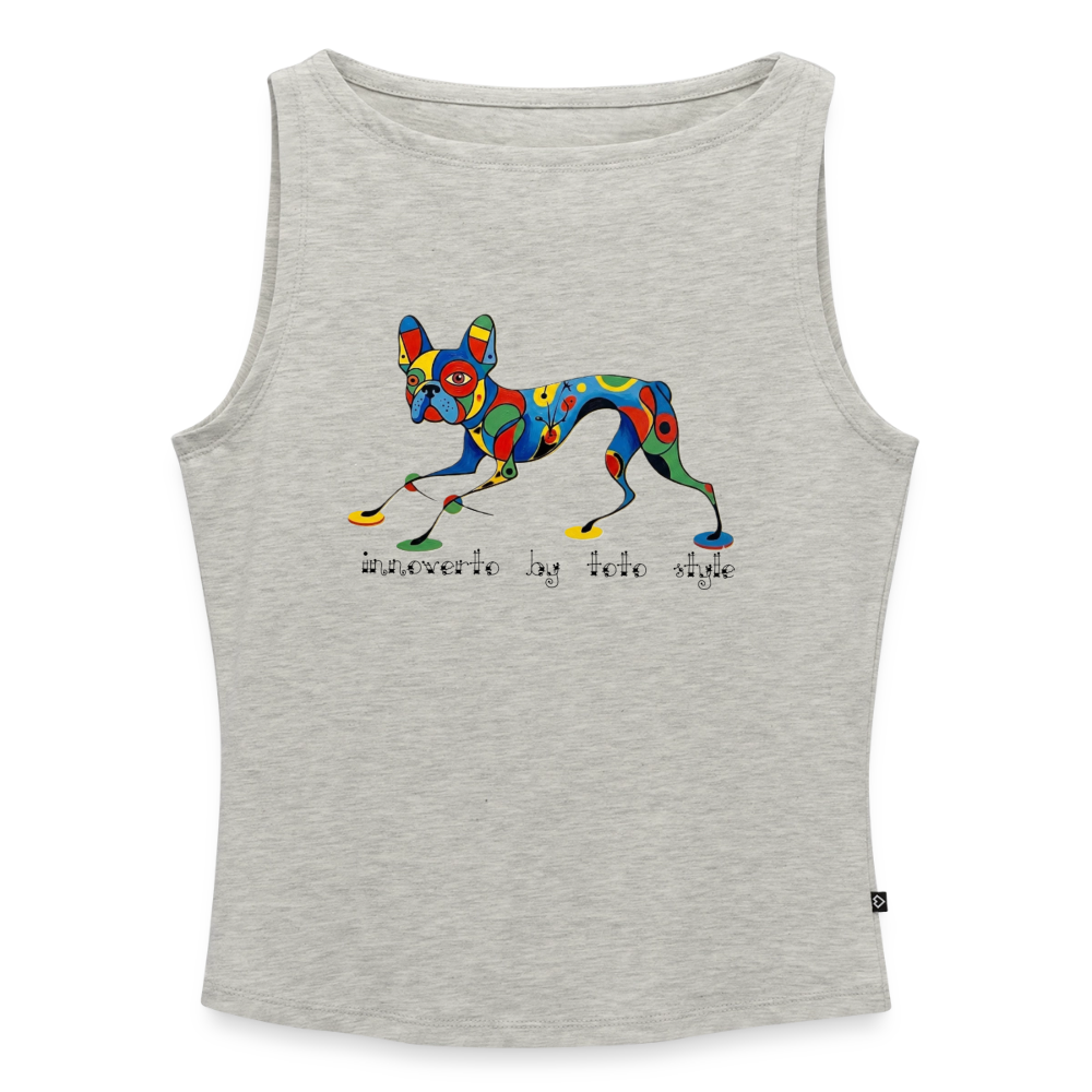 Bulldog by Toto - Débardeur - gris chiné