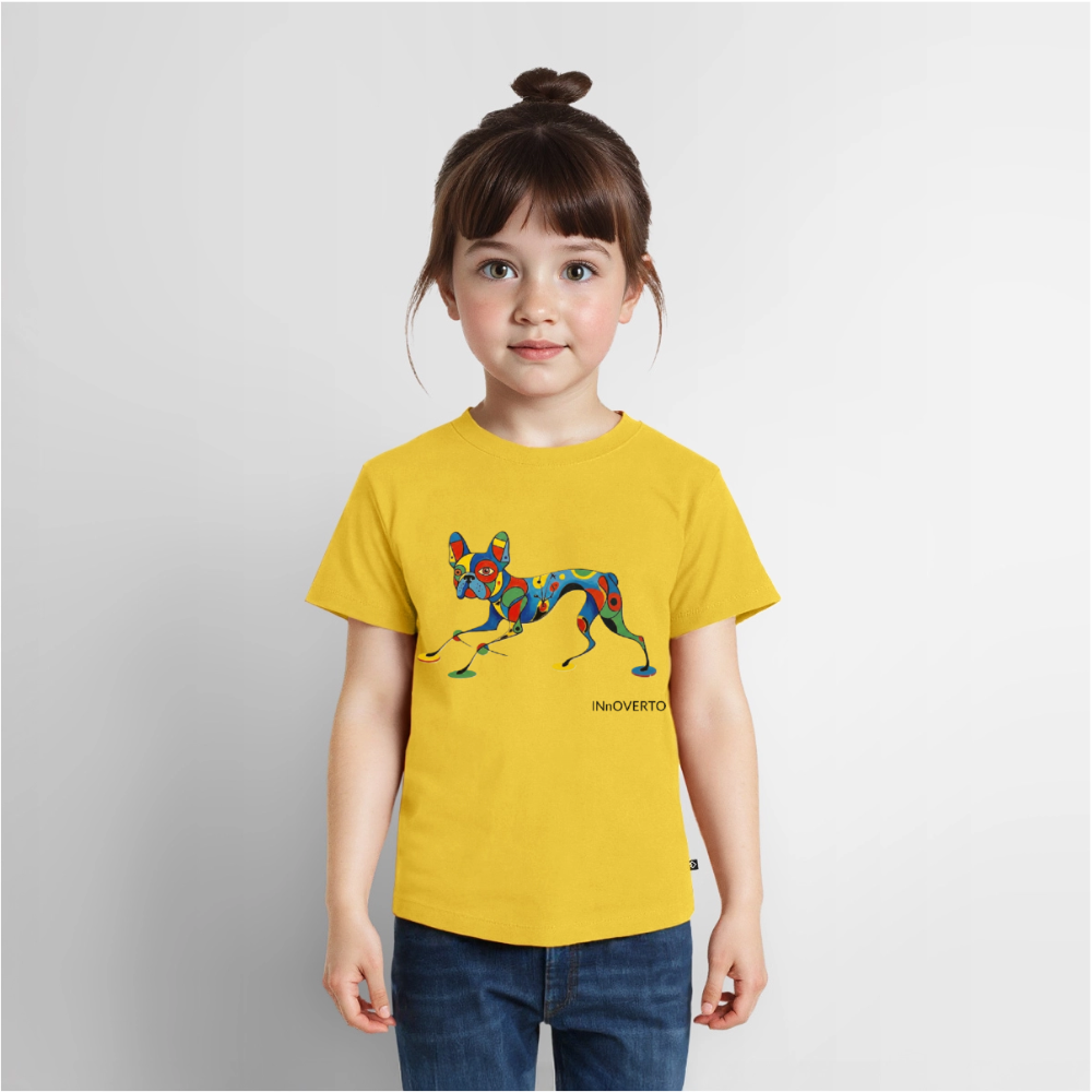 Bouledogue - Toto - Enfant - jaune soleil