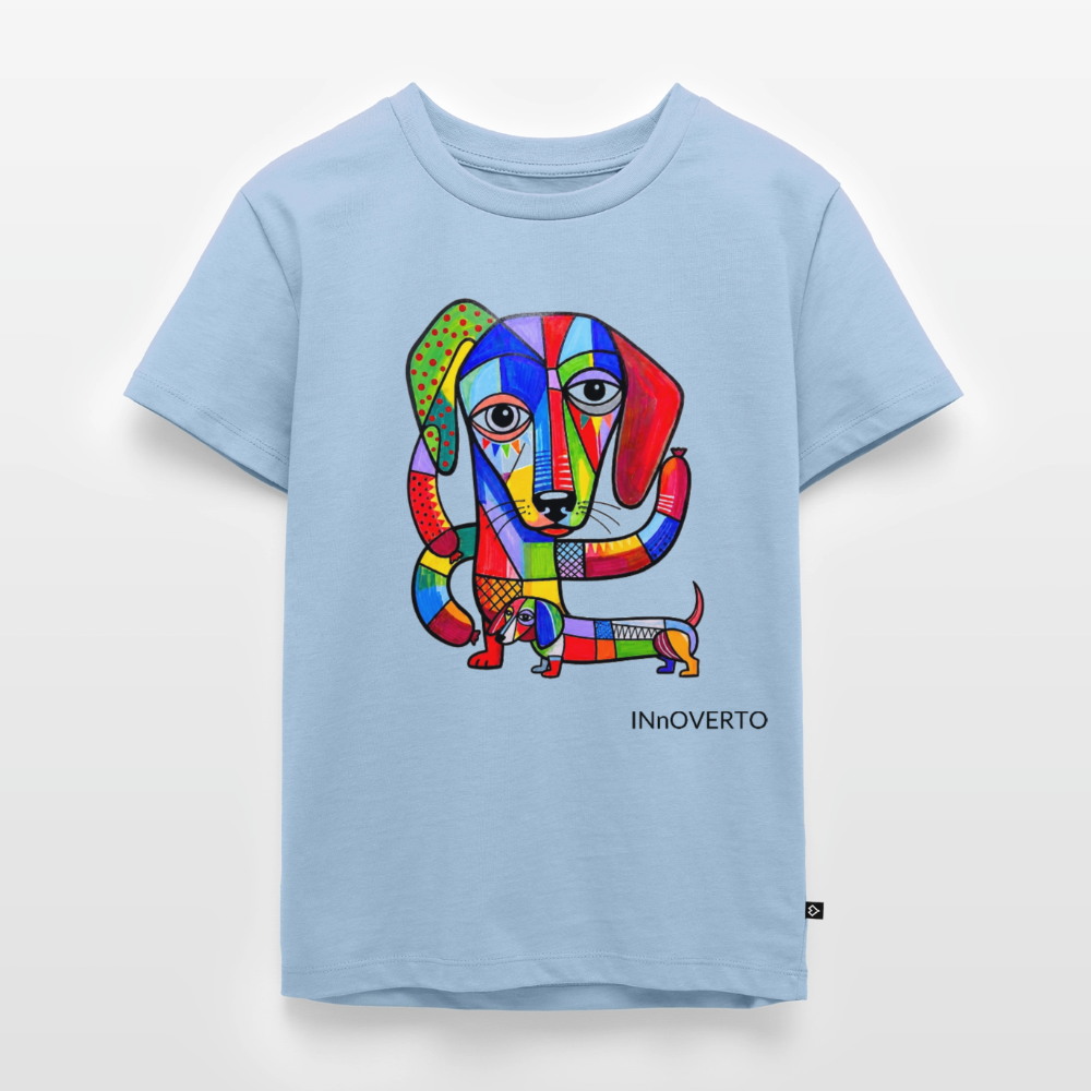 Teckel - Toto - Enfant - bleu clair