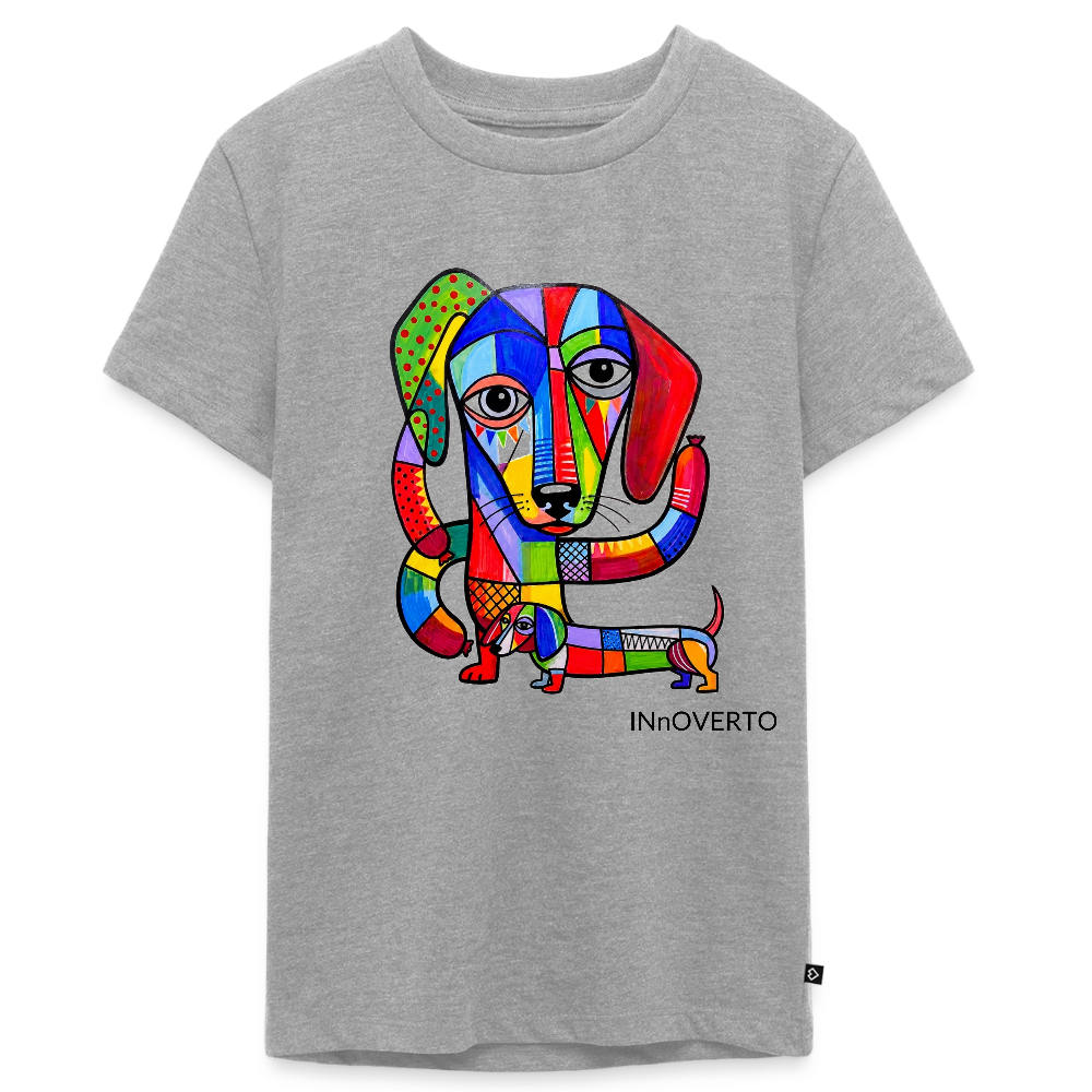 Teckel - Toto - Ado - gris chiné
