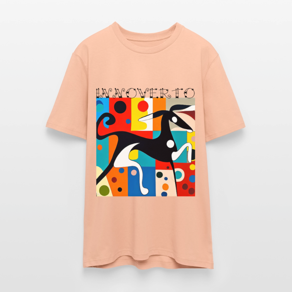Lévrier graphique - Unisexe - pêche